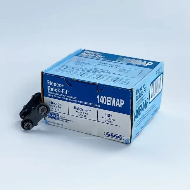 Механічні з'єднувачі для конвеєрних стрічок Flexco® Bolt Solid Plate 140ЕMAP